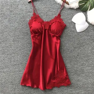 nuisette satin séduction